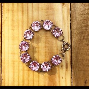 Pink Gemstone Fashion Bracelet